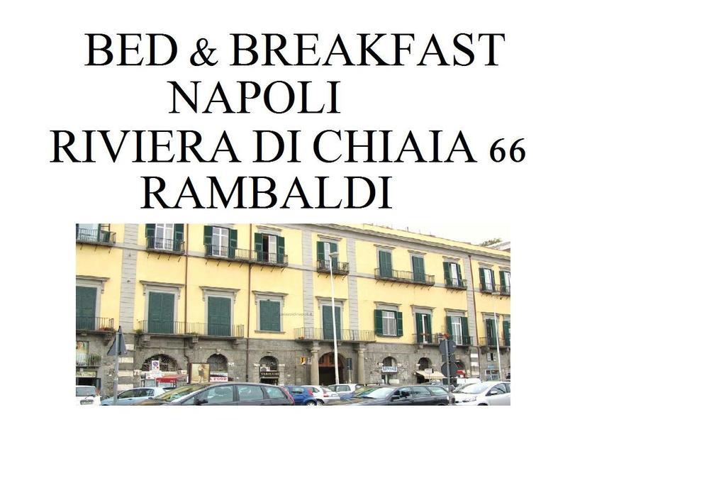 Bed And Breakfast Riviera Di Chiaia Turrisi Napoli Exterior foto